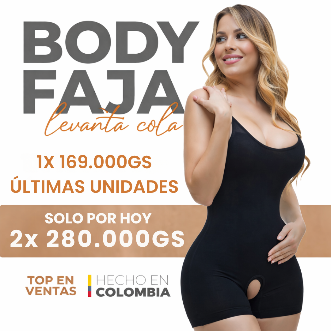 Body Moldeador Colombiano Seamless – Silueta Perfecta al Instante