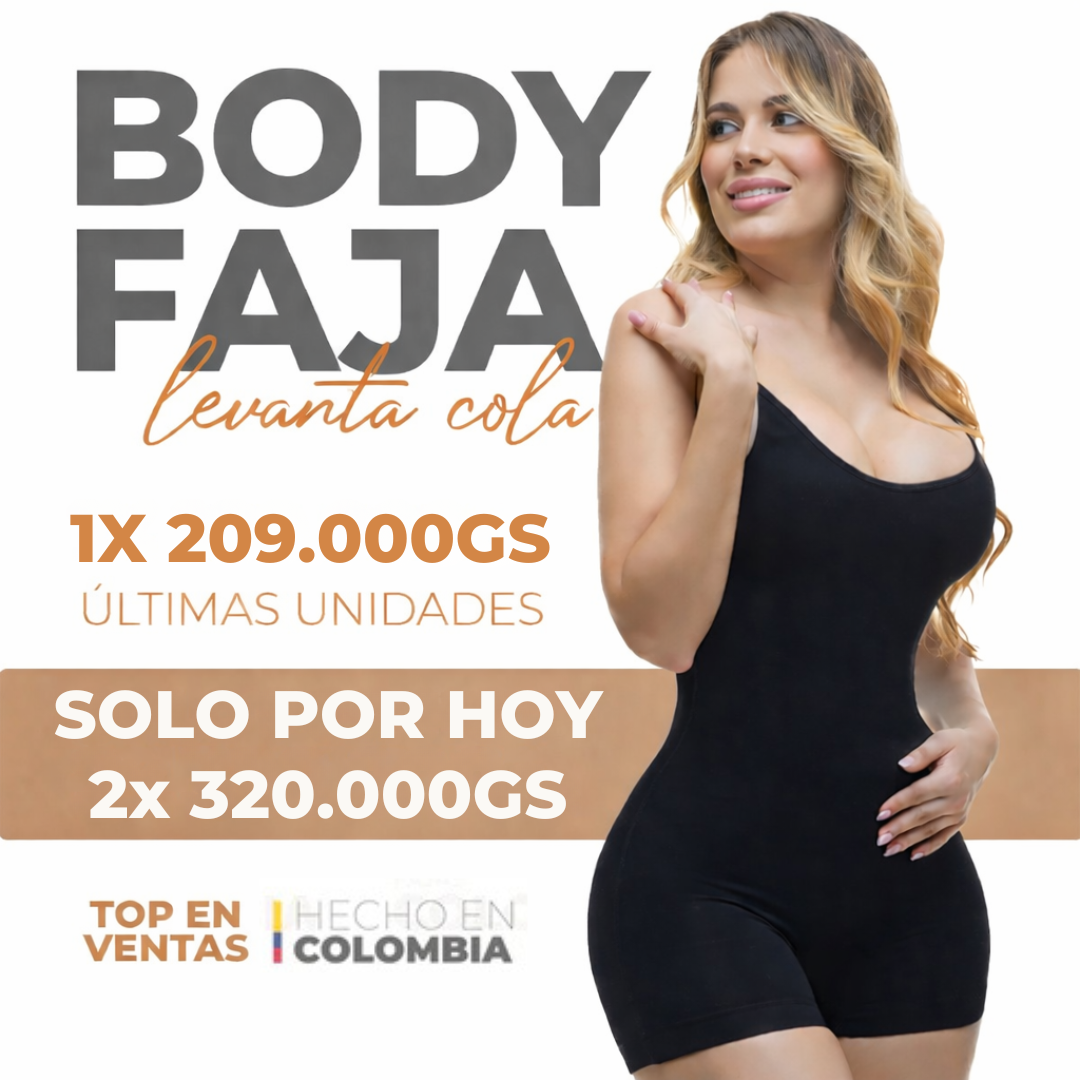 Body Moldeador Colombiano Seamless – Silueta Perfecta al Instante