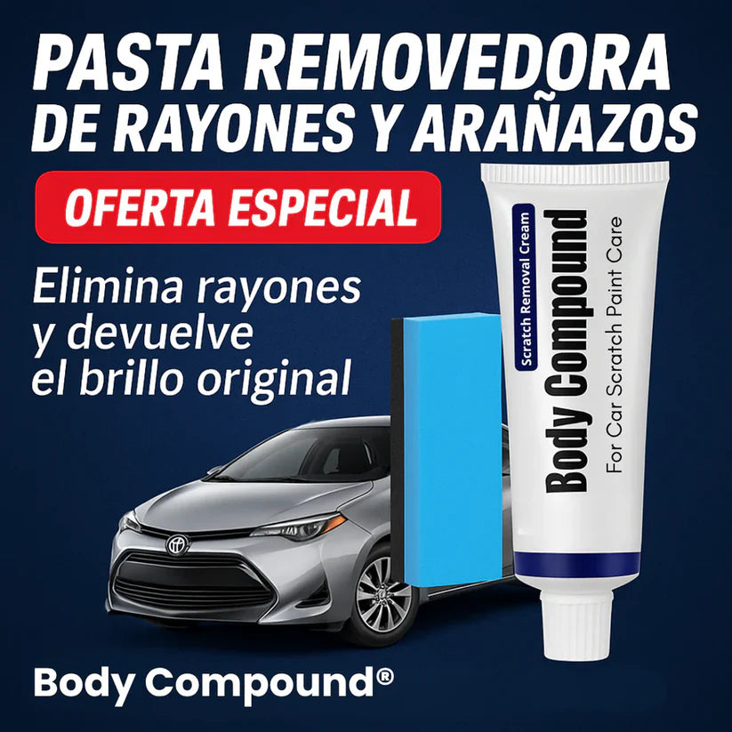 Body Compound® | Pasta Removedora de Rayones