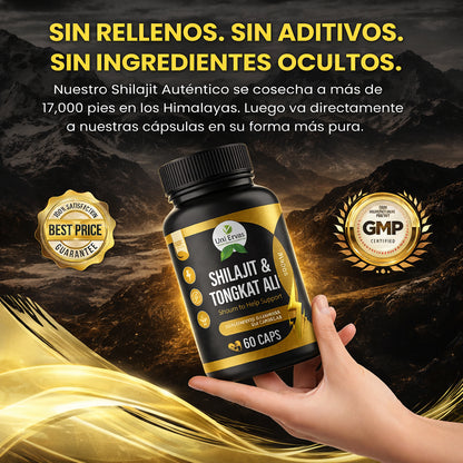 Hercules Shilajit® ORIGINAL - Fórmula Mejorada 6 en 1